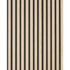 Wand- und Akustikpaneel Eiche L/B/H: ca. 104x52x1 cm pro Stück