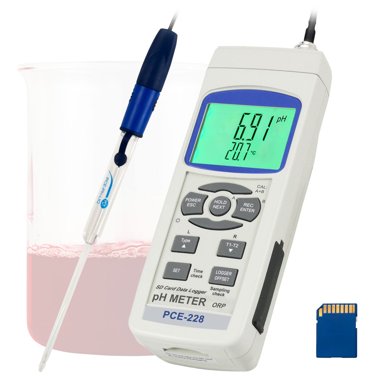 PCE Instruments pH – Messgerät PCE – 228LIQ