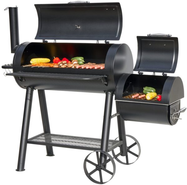 4250373205687-6 EL FUEGO Smoker Holzkohlengrill Buffalo