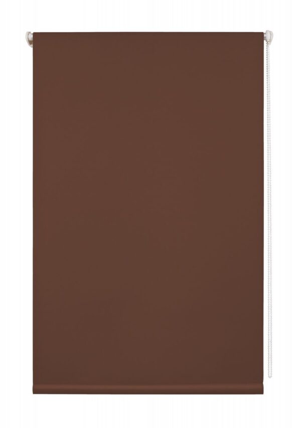 4250434104577-1 Lichtblick Thermo – Rollo Klemmfix, ohne Bohren, Verdunkelung – Braun, 45 cm x 150 cm (B x L)