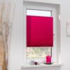 Lichtblick Plissee Klemmfix, ohne Bohren, verspannt – Fuchsia, 45 cm x 130 cm (B x L)