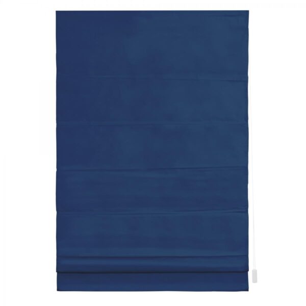 Lichtblick Raffrollo Verdunkelung, Seitenzug Blau, 80 cm x 180 cm (B x L)
