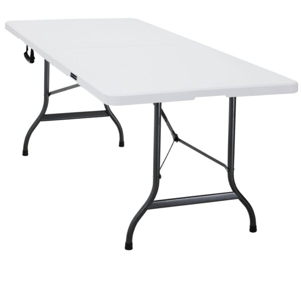 Casaria Buffettisch Kunststoff, 183x76x74 cm, weiß