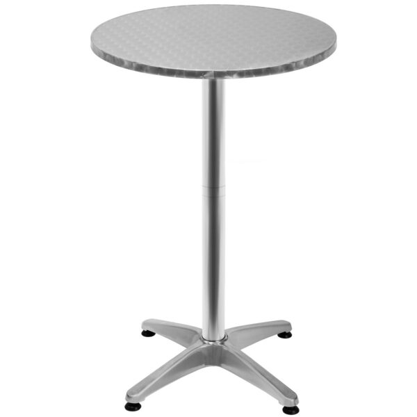 Casaria Deuba Aluminium-Stehtisch