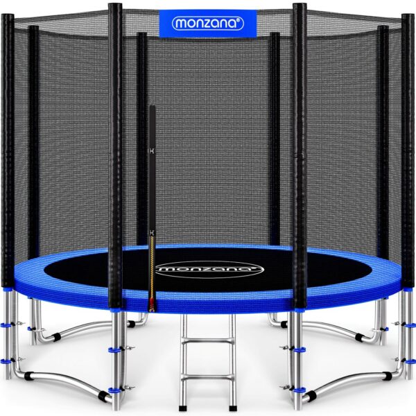 Casaria Deuba Trampolin 305 cm mit Sicherheitsnetz