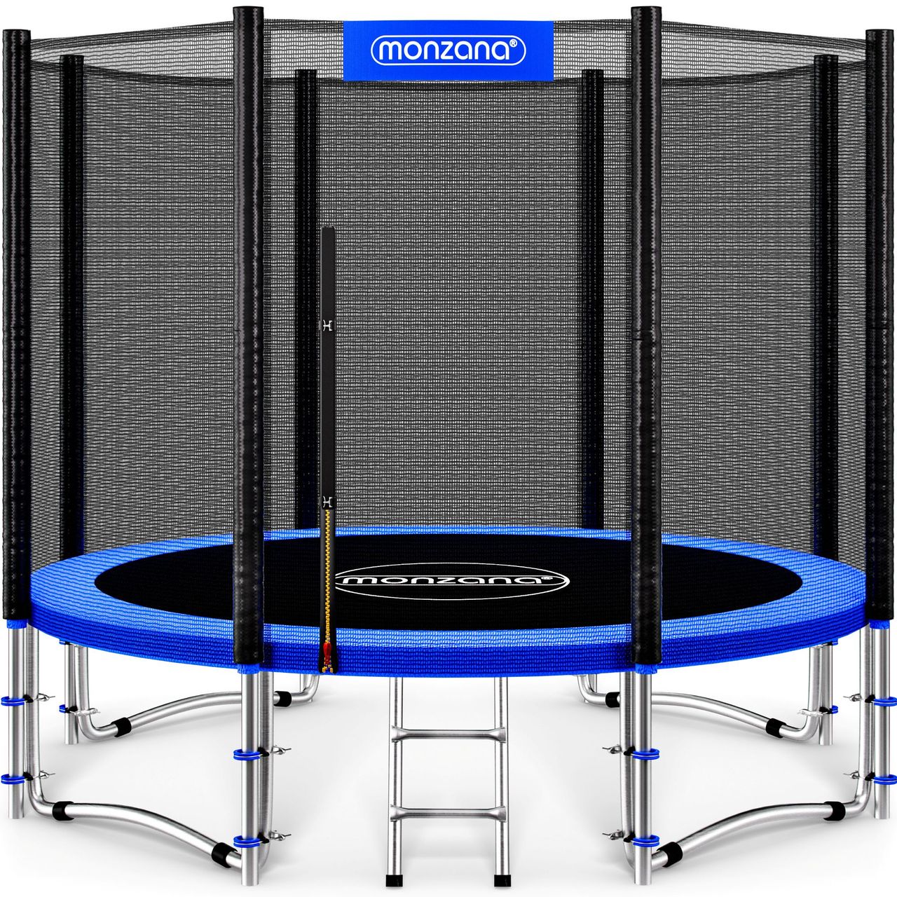 Casaria Deuba Trampolin 305 cm mit Sicherheitsnetz