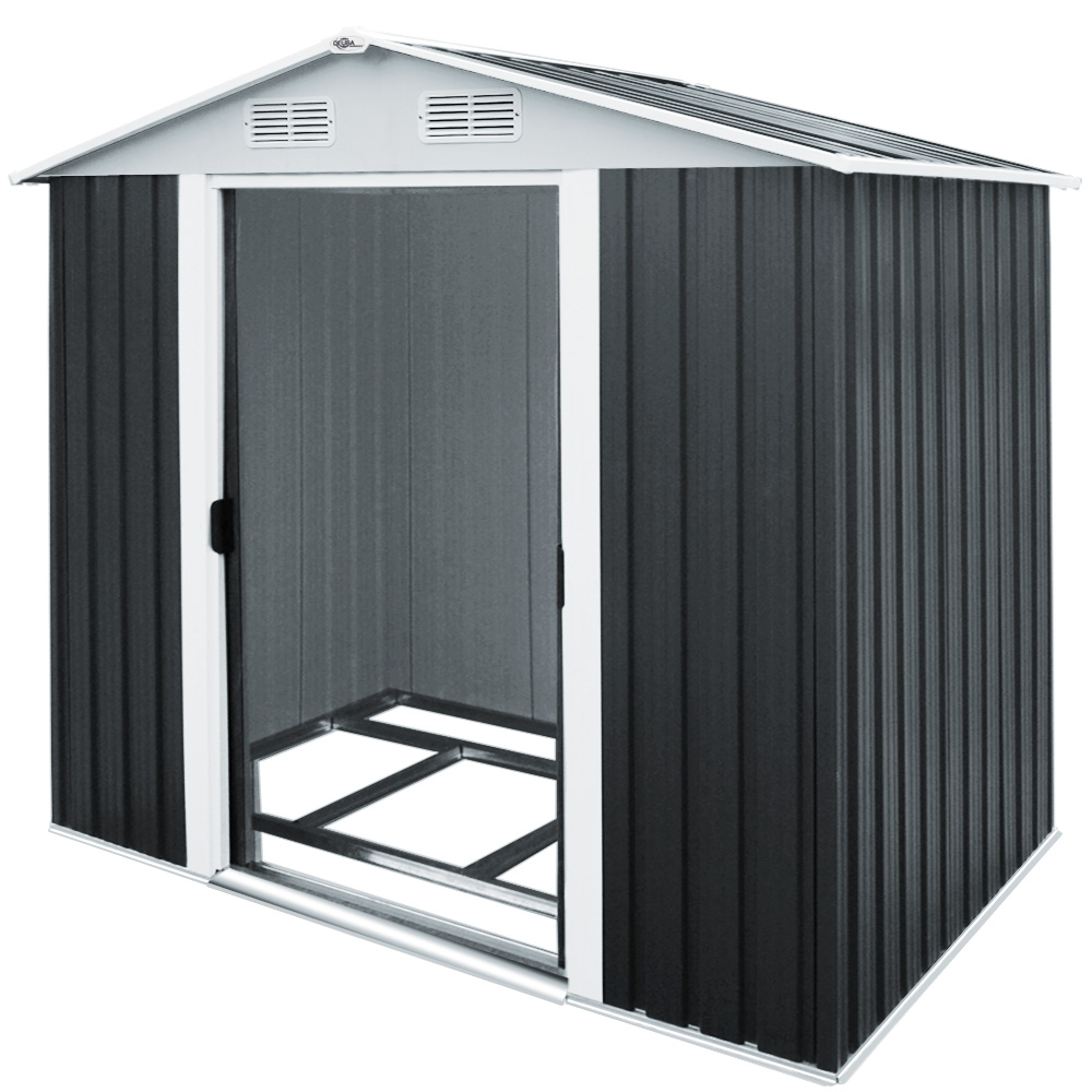 Casaria Deuba Gartenhaus aus Metall 5 m²