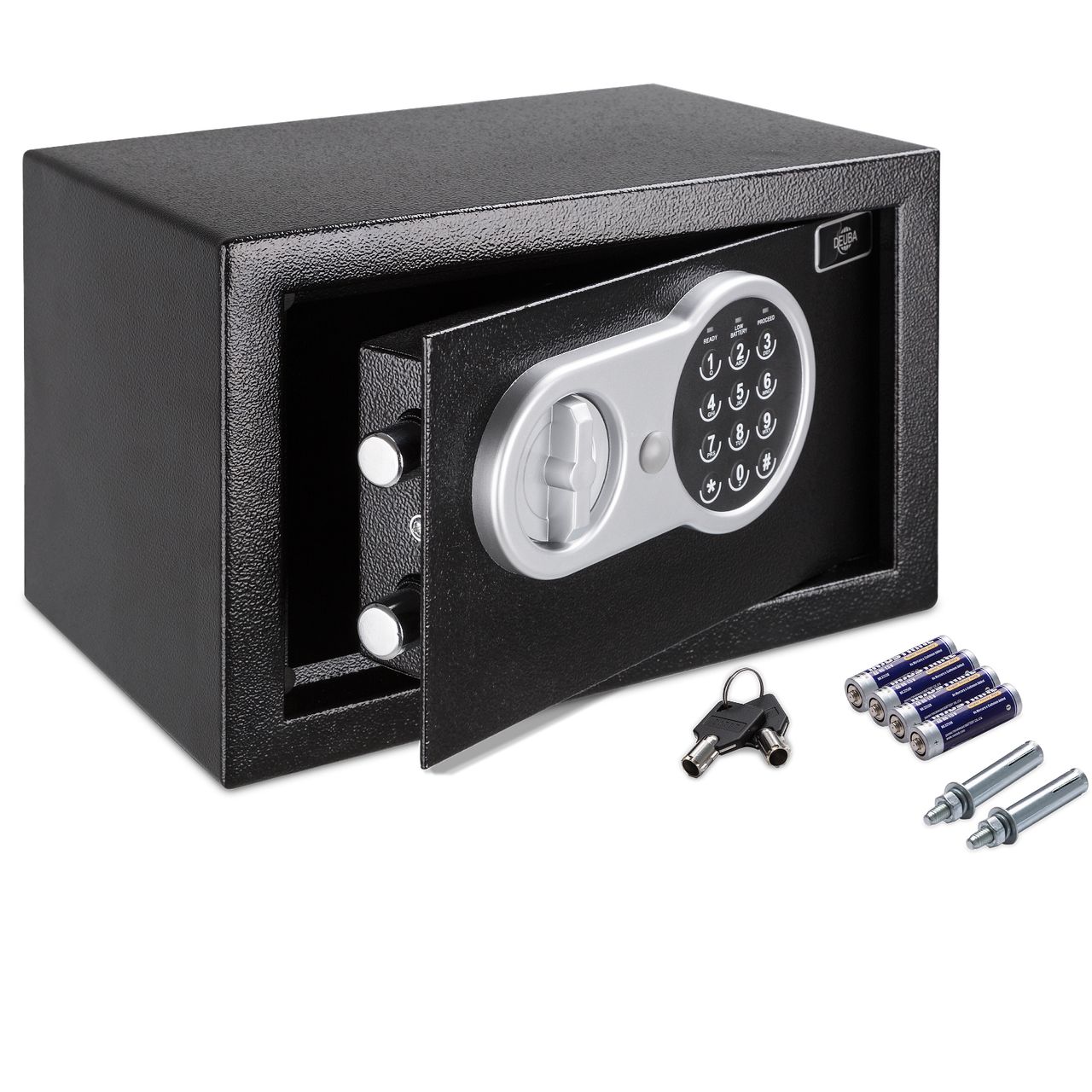 Deuba Deuba Tresor – Safe elektrisch klein 31 x 20 x 20cm schwarz