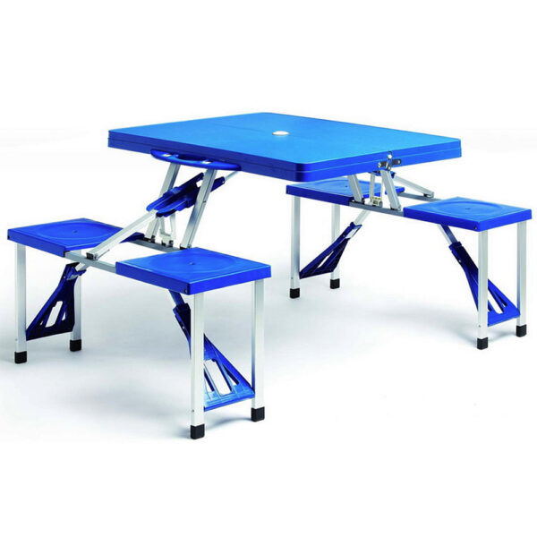 4250525390810-1 Deuba Campingtisch Picknick Kunststoff klappbar 87 x 40 x 11cm