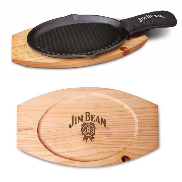 Jim Beam Gusseiserne Bratpfanne
