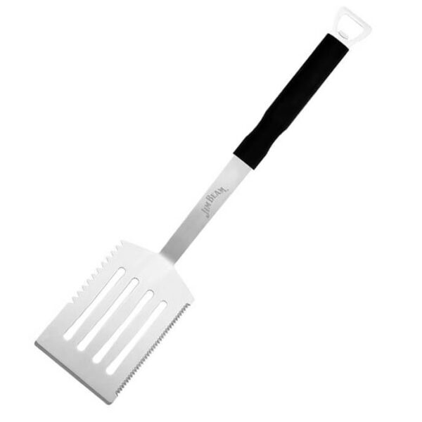X4-Life Jim Beam Grillwender Edelstahl mit gummiertem Griff