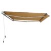 4250871206735-5 Outsunny Markise Gelenkarmmarkise Markise 3m breit Sonnenschutz Beige