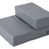 PawHut Hundetreppe grau Kunstleder B/H/L: ca. 39x20x42 cm