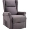 HOMCOM Elektrischer Fernsehsessel 713-031GY grau Polyester-Mischgewebe Holz Schaumstoff B/H/L: ca. 73x109x94 cm HOMCOM Elektrischer Fernsehsessel 713-031GY grau Polyester-Mischgewebe Holz Schaumstoff B/H/L: ca. 73x109x94 cm