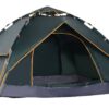 Outsunny Quick-Up-Zelt dunkelgrün Polyester-Mischgewebe B/H/L: ca. 210x140x210 cm