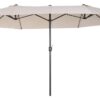 Outsunny Marktschirm creme Metall B/H/L: ca. 270x240x460 cm Outsunny Marktschirm creme Metall B/H/L: ca. 270x240x460 cm