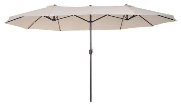 Outsunny Marktschirm creme Metall B/H/L: ca. 270x240x460 cm Outsunny Marktschirm creme Metall B/H/L: ca. 270x240x460 cm