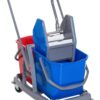 HOMCOM Wischwagen blau Metall B/H/T: ca. 45x92x45 cm HOMCOM Wischwagen blau Metall B/H/T: ca. 45x92x45 cm