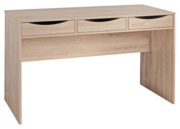 Schreibtisch Eiche Sonoma Nachbildung B/H/T: ca. 120x75x55 cm Schreibtisch Eiche Sonoma Nachbildung B/H/T: ca. 120x75x55 cm