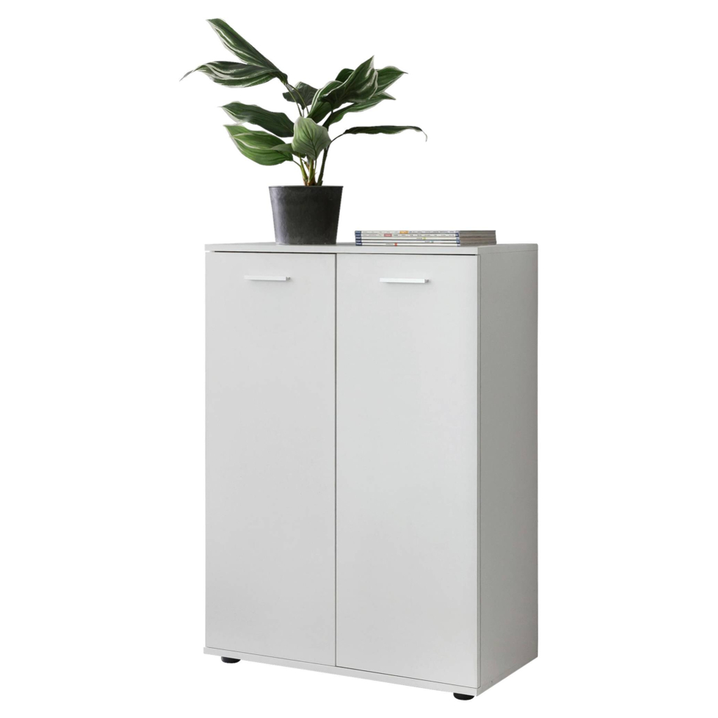 Wohnling Kommode weiß B/H/T: ca. 71x104x35 cm