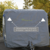 GreenYard ® Wohnwagen Abdeckplane mit Reflektoren Größe L, 610 x 250 x 220 cm