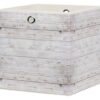 Motivbox Wood beige B/H/T: ca. 32x32x32 cm
