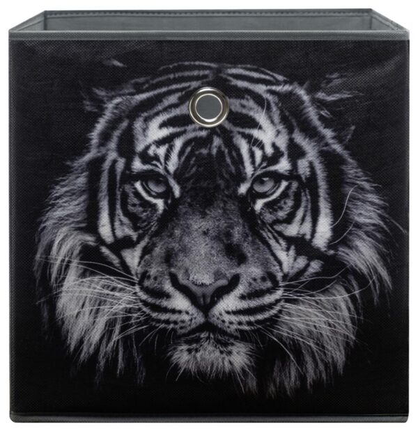 Motivbox Wildlife anthrazit B/H/T: ca. 32x32x32 cm