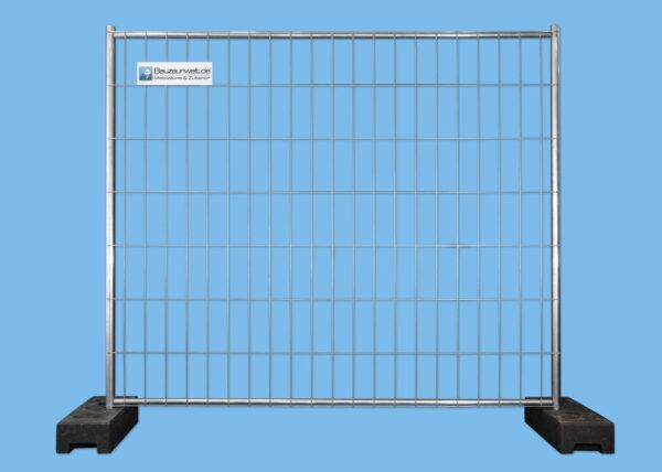 Bauzaunwelt 11 kg extra stabil 2, 20 x 2, 00 m – Drahtstärke 3, 2 mm