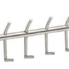 Garderobe Stahl poliert B/H/T: ca. 60x19x10 cm
