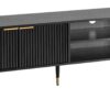 Lowboard schwarz B/H/T: ca. 150x51x39 cm