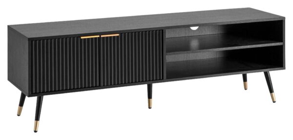 Lowboard schwarz B/H/T: ca. 150x51x39 cm