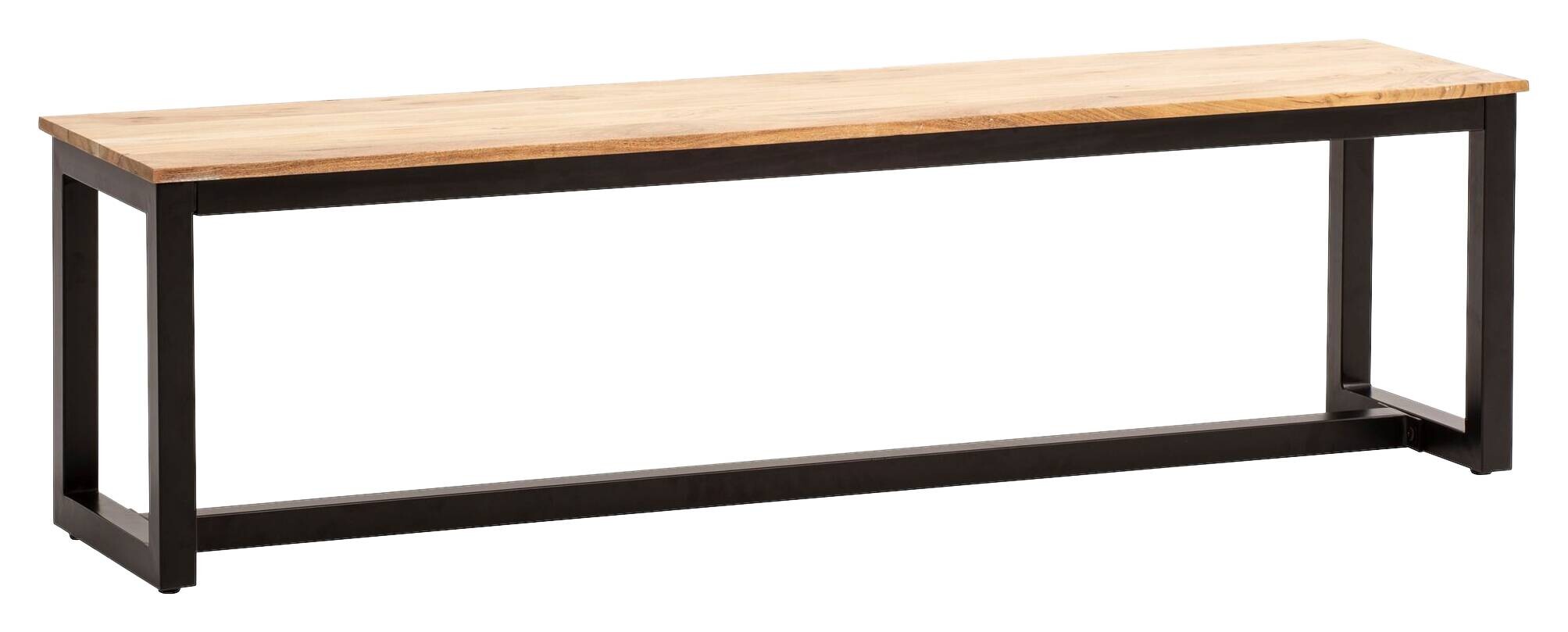 Sitzbank braun B/H/T: ca. 160x45x40 cm