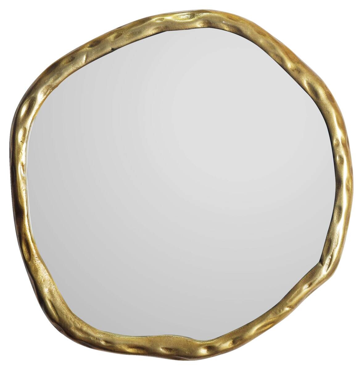 Wohnling Wandspiegel gold Metall T/D: ca. 3x60 cm