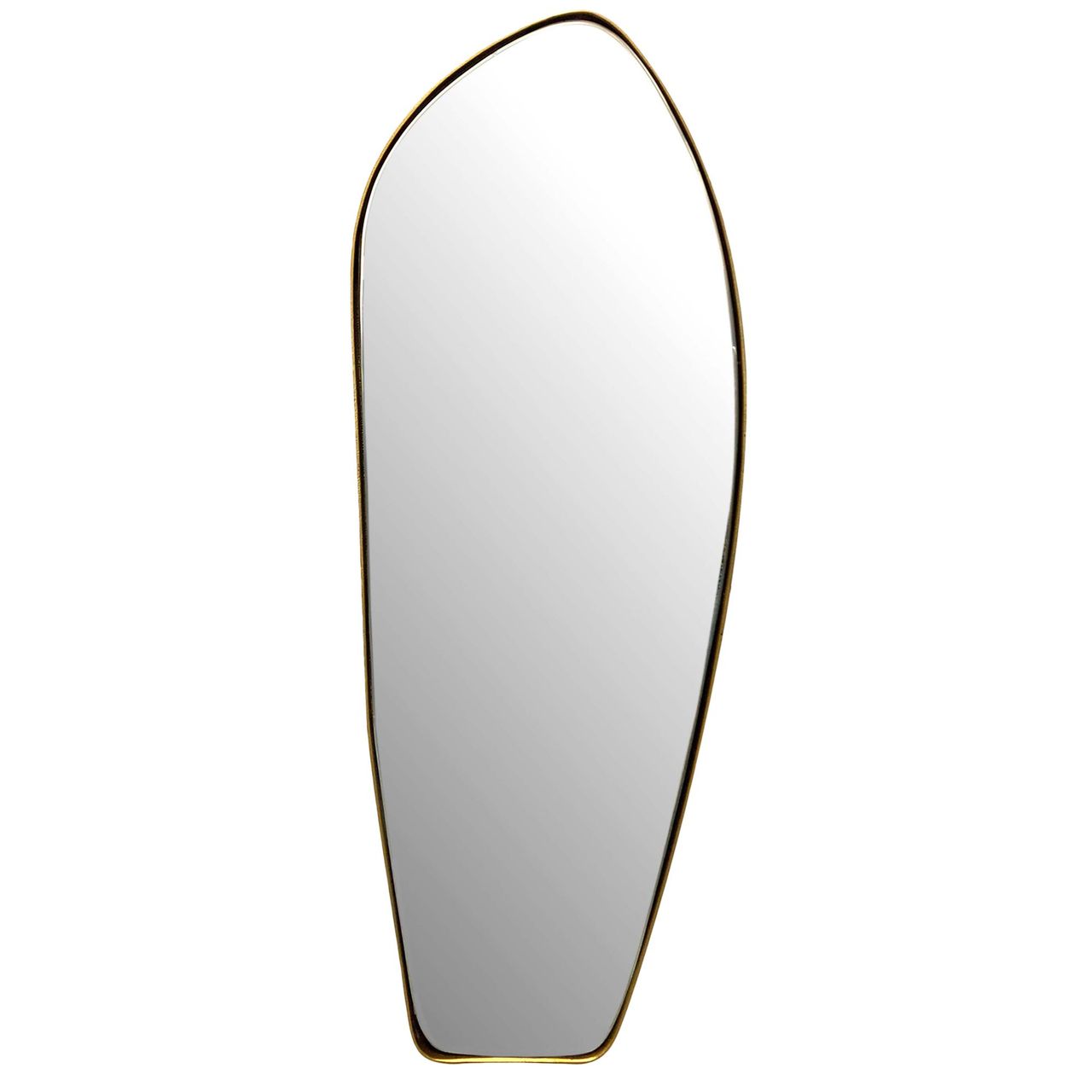Wohnling Wandspiegel Asymmetrisch 33×90 cm Metall