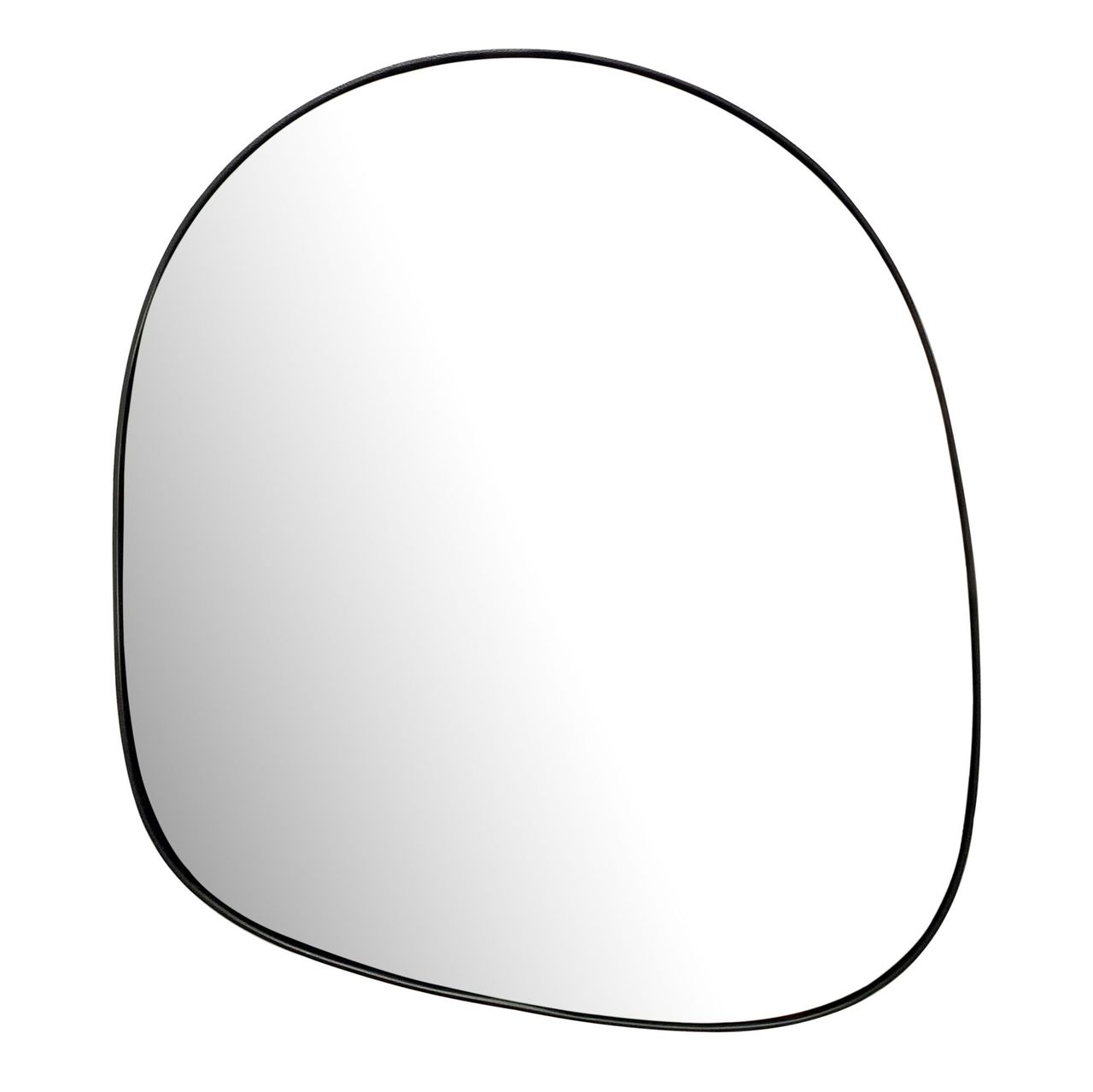 Wohnling Wandspiegel Asymmetrisch 53×60 cm Metall