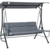 Outsunny Hollywoodschaukel grau Polyester B/H/L: ca. 125x177x271 cm Outsunny Hollywoodschaukel grau Polyester B/H/L: ca. 125x177x271 cm