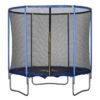 HOMCOM Trampolin blau B/H/L: ca. 244x244x240 cm