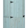 Outsunny Gartenhaus hellblau B/H/L: ca. 54x179x77 cm