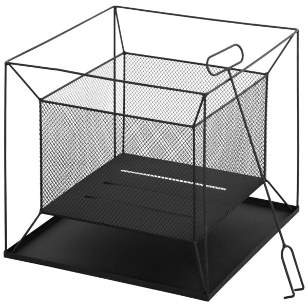 Outsunny Feuerschale schwarz Metall B/H/L: ca. 45x43x45 cm Outsunny Feuerschale schwarz Metall B/H/L: ca. 45x43x45 cm