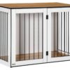 PawHut Hundekäfig weiß Spanplatte B/H/L: ca. 60x76x106 cm PawHut Hundekäfig weiß Spanplatte B/H/L: ca. 60x76x106 cm