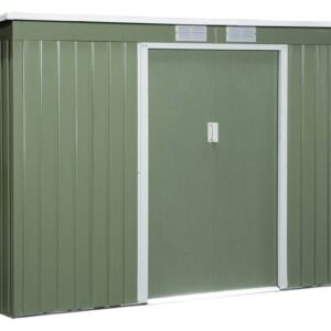 Outsunny Gartenschrank grün Stahl B/H/T: ca. 277x173x130 cm