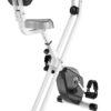 HOMCOM Fahrradtrainer schwarz Stahl B/H/T: ca. 43x109x97 cm