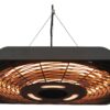 Outsunny Deckenheizstrahler 842-136V90 schwarz B/H/T: ca. 45x10x45 cm Outsunny Deckenheizstrahler 842-136V90 schwarz B/H/T: ca. 45x10x45 cm