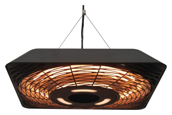 Outsunny Deckenheizstrahler 842-136V90 schwarz B/H/T: ca. 45x10x45 cm Outsunny Deckenheizstrahler 842-136V90 schwarz B/H/T: ca. 45x10x45 cm
