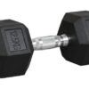 HOMCOM Hantel Gewichtstraining silber Metall B/H/L: ca. 32,6x9,9x14,8 cm