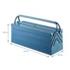 Casaria monzana Stahl Werkzeugkoffer Blau 53x20x20cm