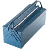 Casaria monzana Stahl Werkzeugkoffer Blau 53x20x20cm