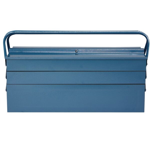 Casaria monzana Stahl Werkzeugkoffer Blau 53x20x20cm