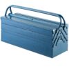 Casaria monzana Stahl Werkzeugkoffer Blau 53x20x20cm