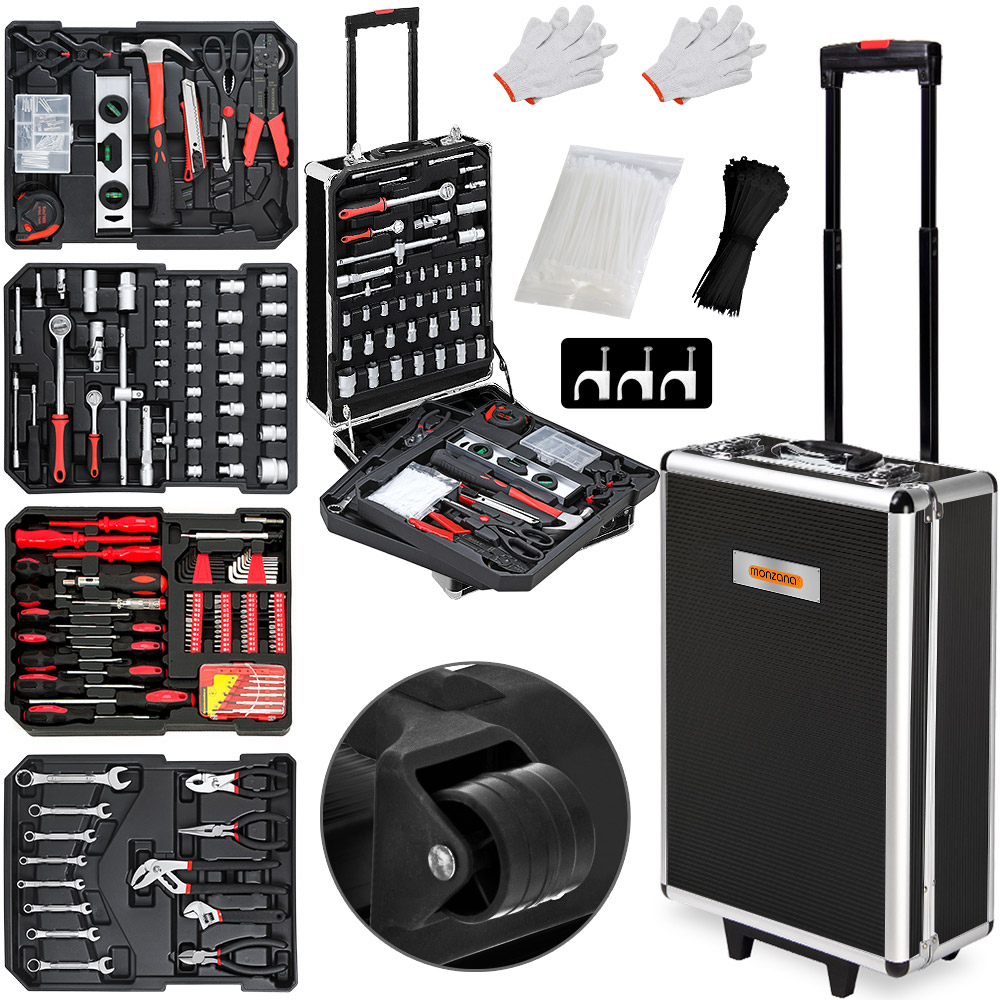 Casaria monzana Werkzeugtrolley 899 – tlg. Anthrazit